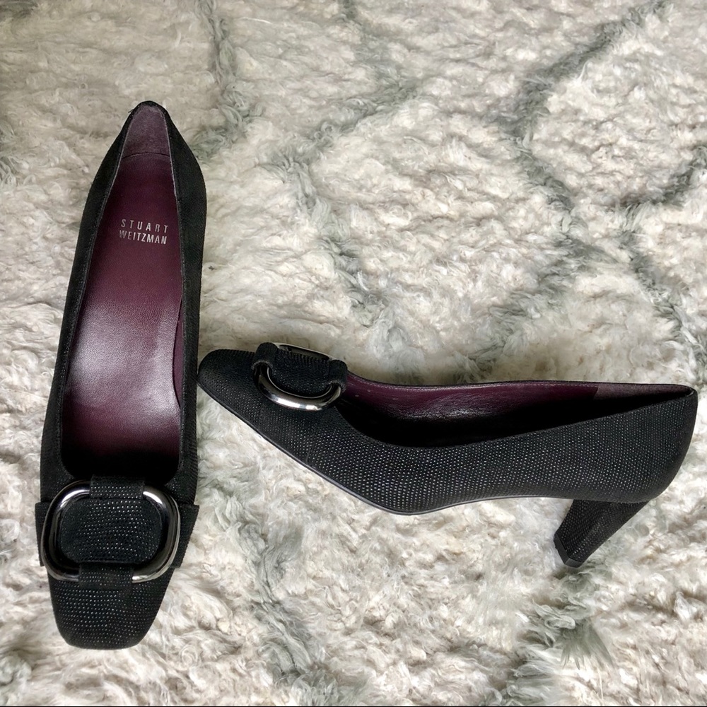 ✨{Stuart Weitzman} Black Pumps✨
